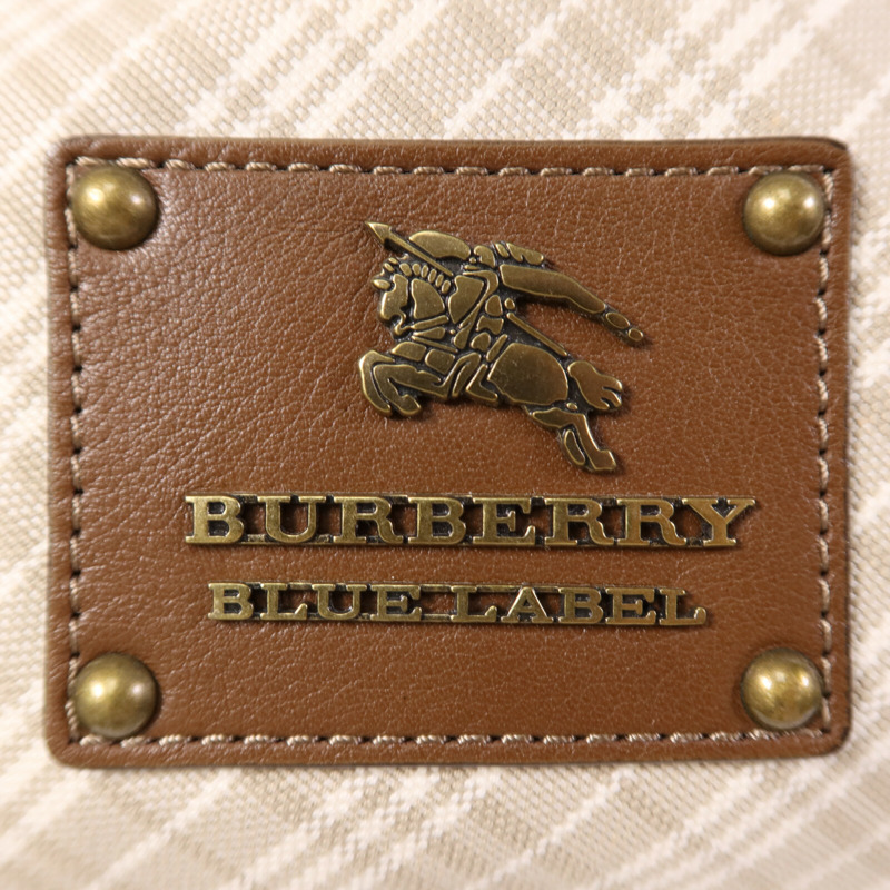 BURBERRY 帆布2 Way Shoulder Bag金扣手挽肩背兩用袋-6