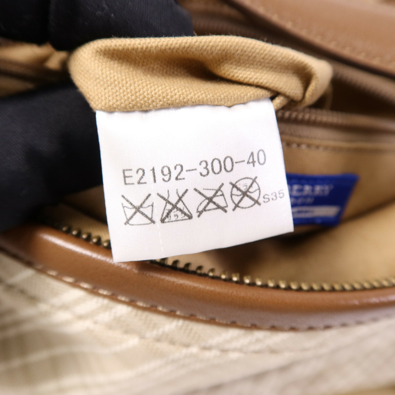 BURBERRY 帆布2 Way Shoulder Bag金扣手挽肩背兩用袋-9