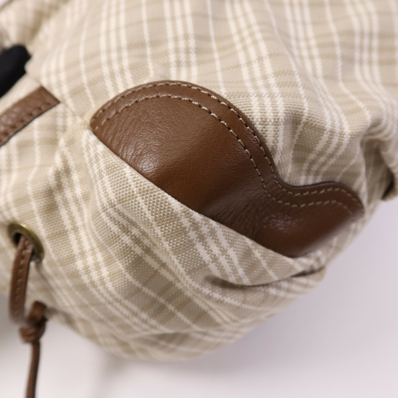 BURBERRY 帆布2 Way Shoulder Bag金扣手挽肩背兩用袋-11