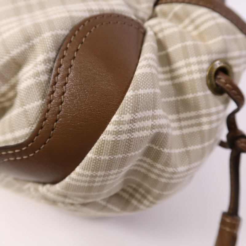 BURBERRY 帆布2 Way Shoulder Bag金扣手挽肩背兩用袋-12