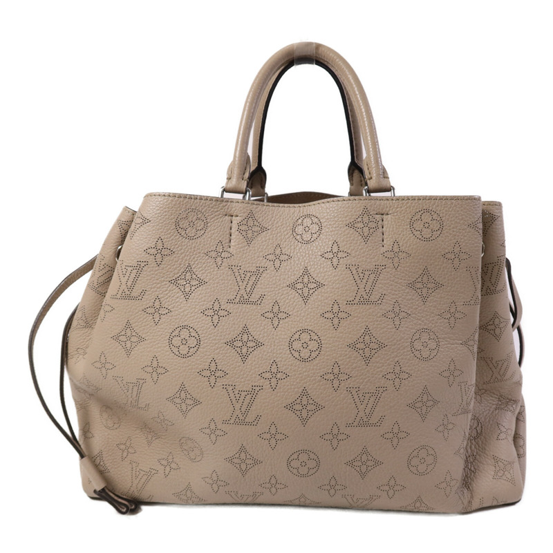 LOUIS VUITTON Mahina Bella Tote銀扣鏈帶手挽肩背兩用袋-1