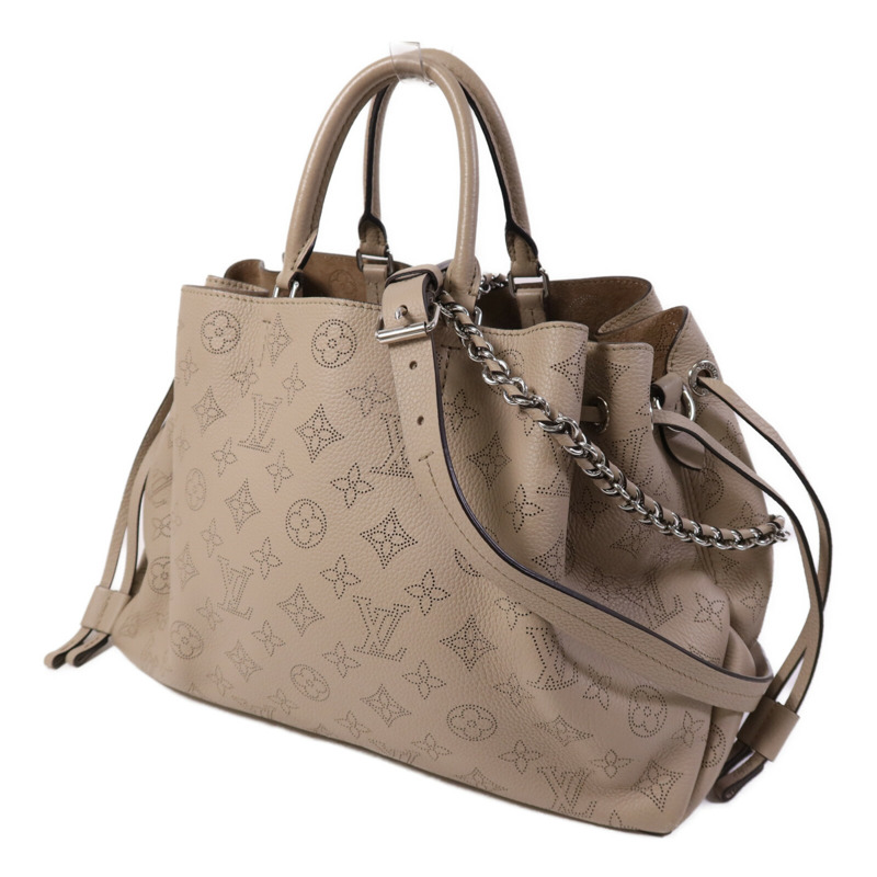 LOUIS VUITTON Mahina Bella Tote銀扣鏈帶手挽肩背兩用袋-2