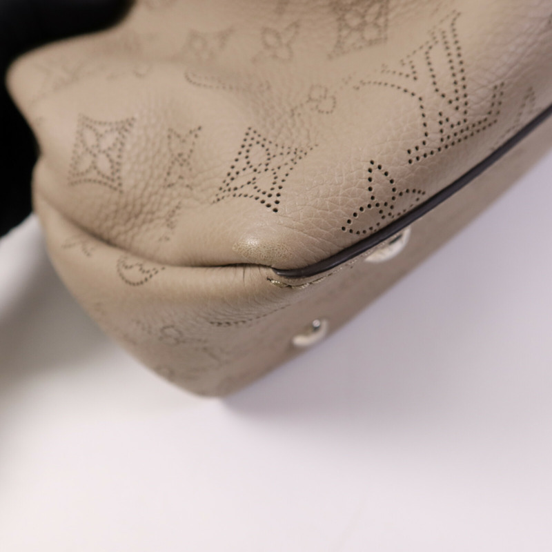 LOUIS VUITTON Mahina Bella Tote銀扣鏈帶手挽肩背兩用袋-10