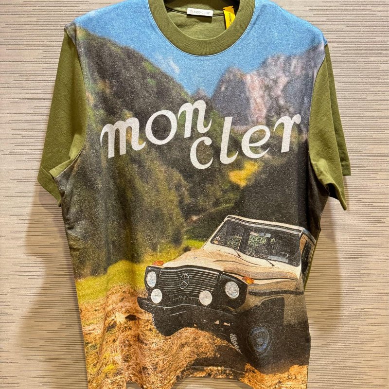 💎Han's house精品服飾💎 moncler 聯名 Mercedes-Benz 賓士 短T 短袖原價15000-0