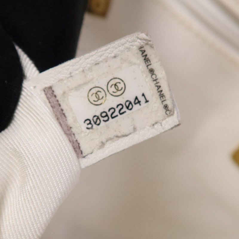 CHANEL 牛皮皮革Chanel 19 Large金扣鏈帶手挽肩背兩用袋-7