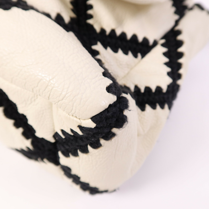 CHANEL 牛皮皮革Chanel 19 Large金扣鏈帶手挽肩背兩用袋-9