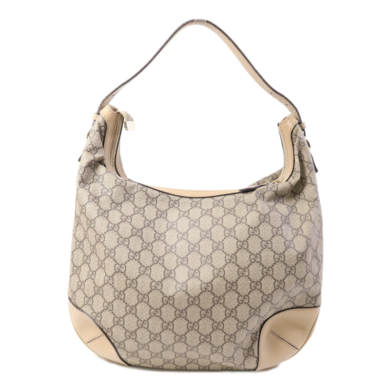 GUCCI 塗層帆布Hand Bag金扣手挽袋-1