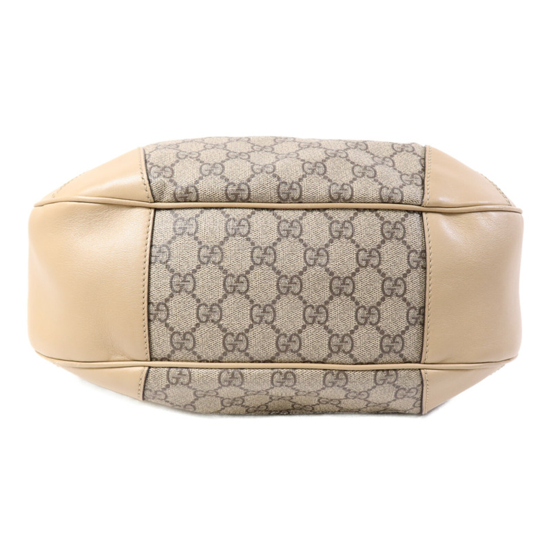 GUCCI 塗層帆布Hand Bag金扣手挽袋-3