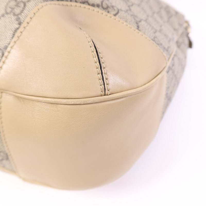 GUCCI 塗層帆布Hand Bag金扣手挽袋-9