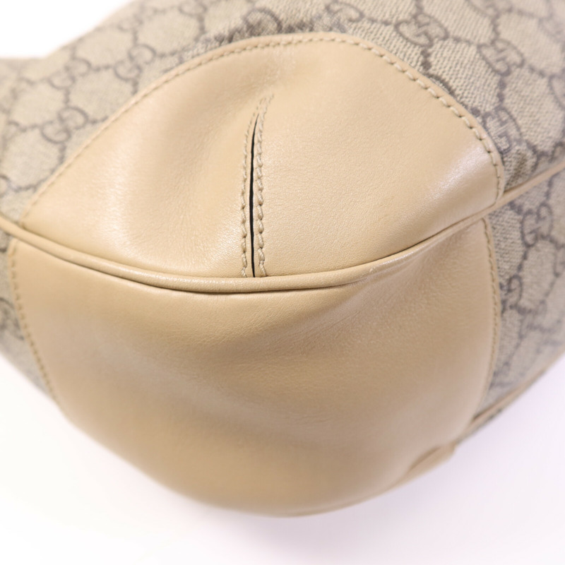 GUCCI 塗層帆布Hand Bag金扣手挽袋-10