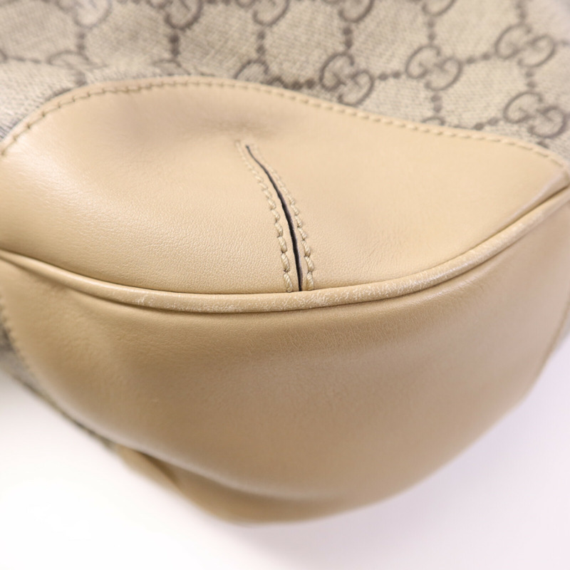 GUCCI 塗層帆布Hand Bag金扣手挽袋-11