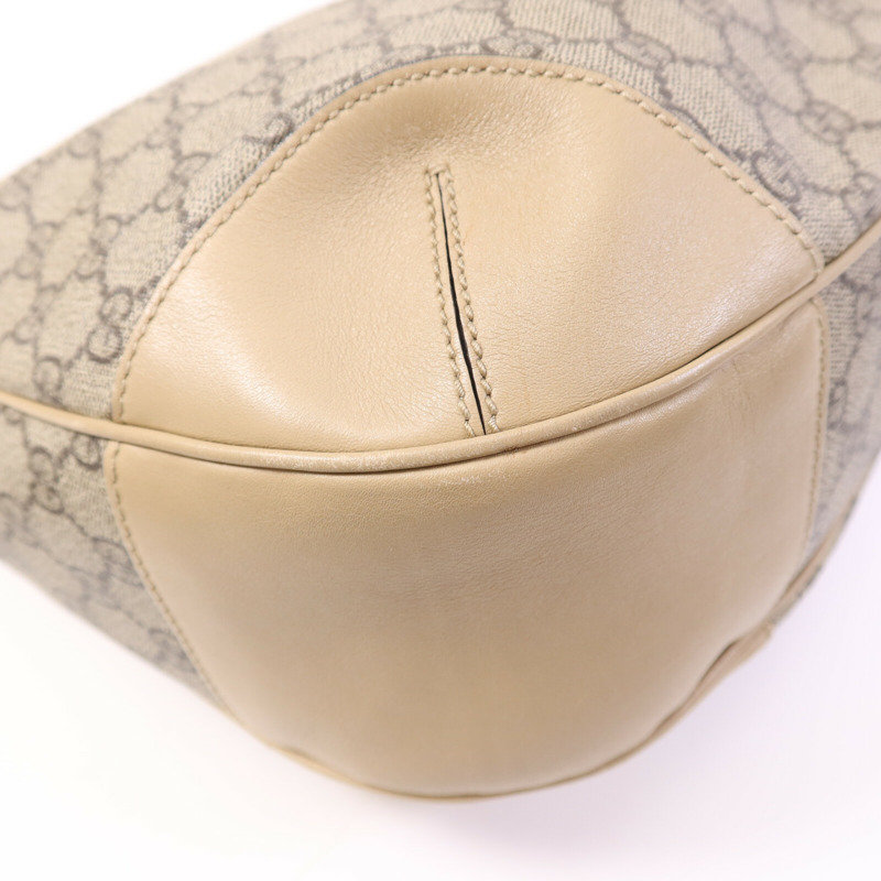 GUCCI 塗層帆布Hand Bag金扣手挽袋-12