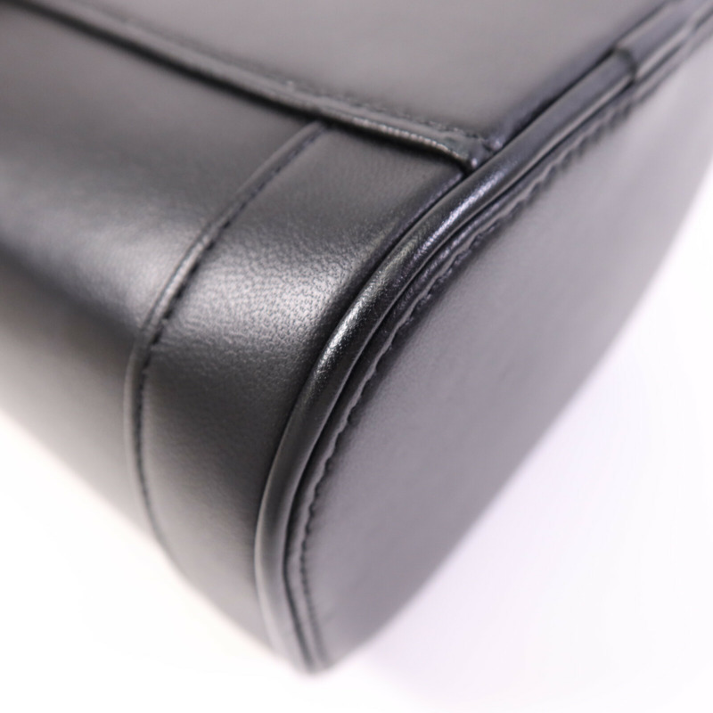 CHANEL 羊皮皮革Vanity Case金扣鏈帶手挽肩背兩用袋-13