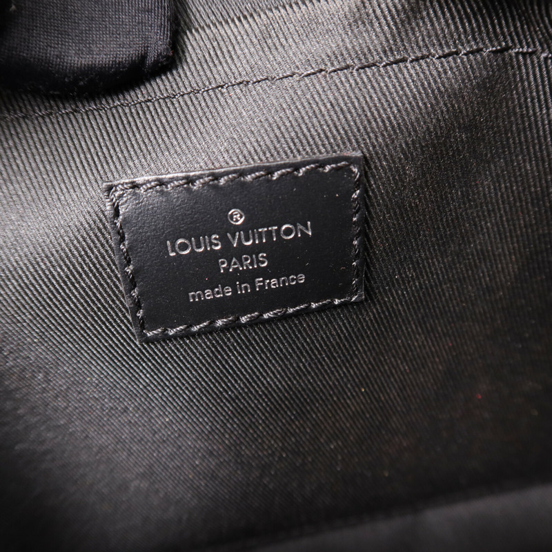 LOUIS VUITTON Monogram Eclipse Steamer Messenger肩背袋-5