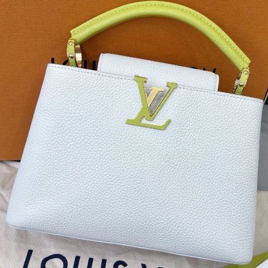 芯片款 LV拼色Capucines BB-0