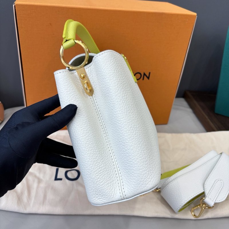 芯片款 LV拼色Capucines BB-3