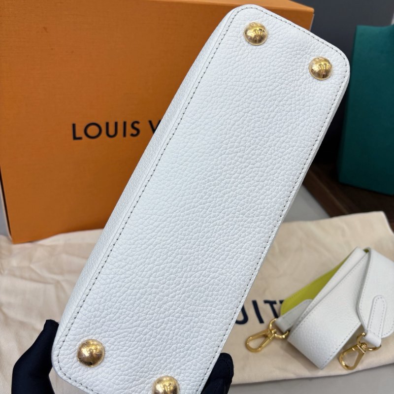 芯片款 LV拼色Capucines BB-7