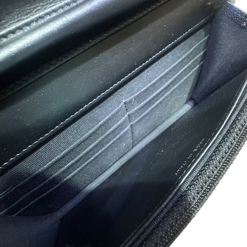 【美收精品】CHANEL BOY WOC 金色雙C菱格粒紋牛皮金鏈肩背包 4-938-14