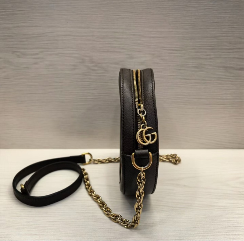 【全網最低價✨90%新】Gucci Ophidia老花圓餅鏈條包|單肩|斜背包-4