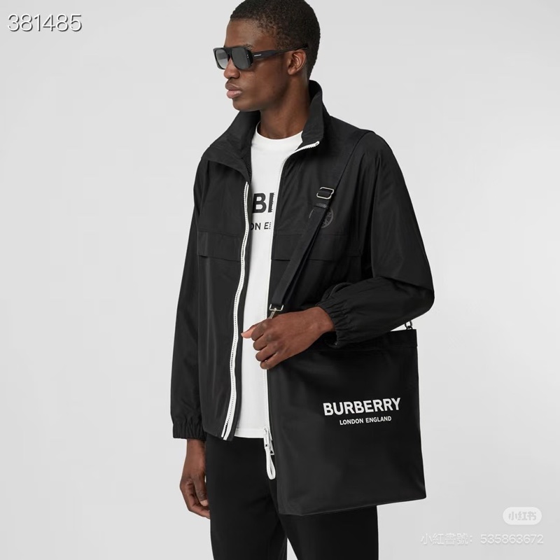 莉亞精品♡ Burberry 托特 黑字母 二手-1