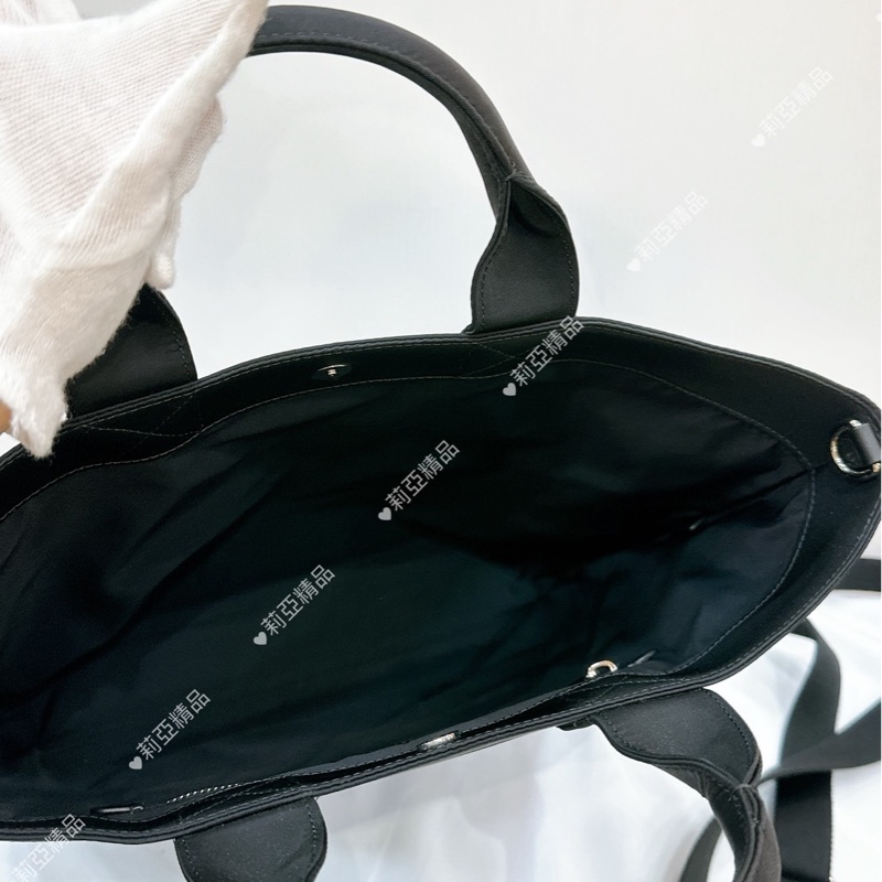 莉亞精品♡ Burberry 托特 黑字母 二手-11