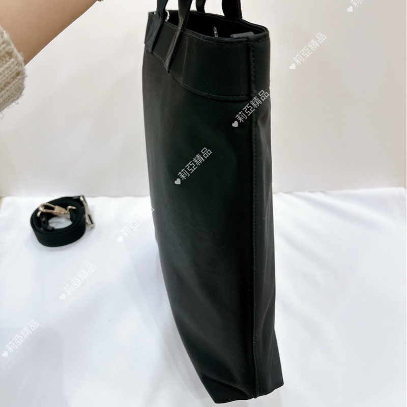 莉亞精品♡ Burberry 托特 黑字母 二手-16