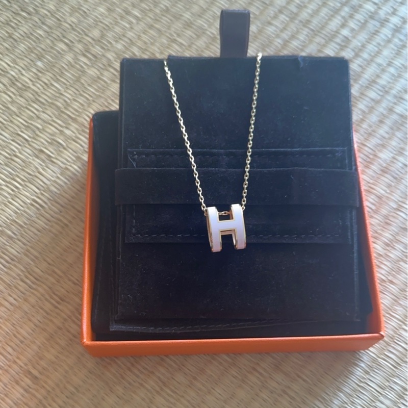 Hermes Pop H Pendant 🍬粉色美麗H鏈-0