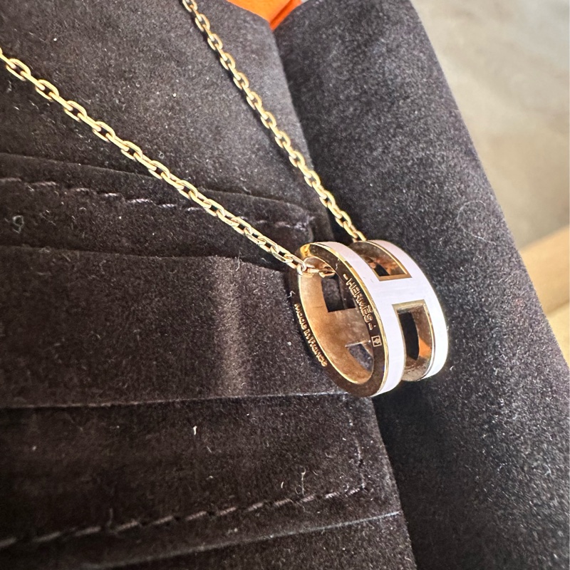 Hermes Pop H Pendant 🍬粉色美麗H鏈-3