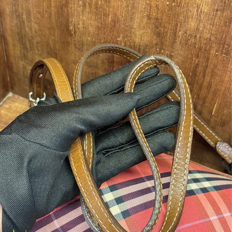 Burberry Blue Label 格紋手拿包-4