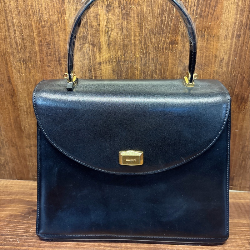 Bally 黑色手提包-0