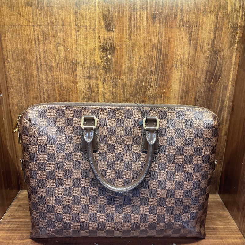 Louis Vuitton Damier Ebene Speedy Bandouliere 25 手袋-1