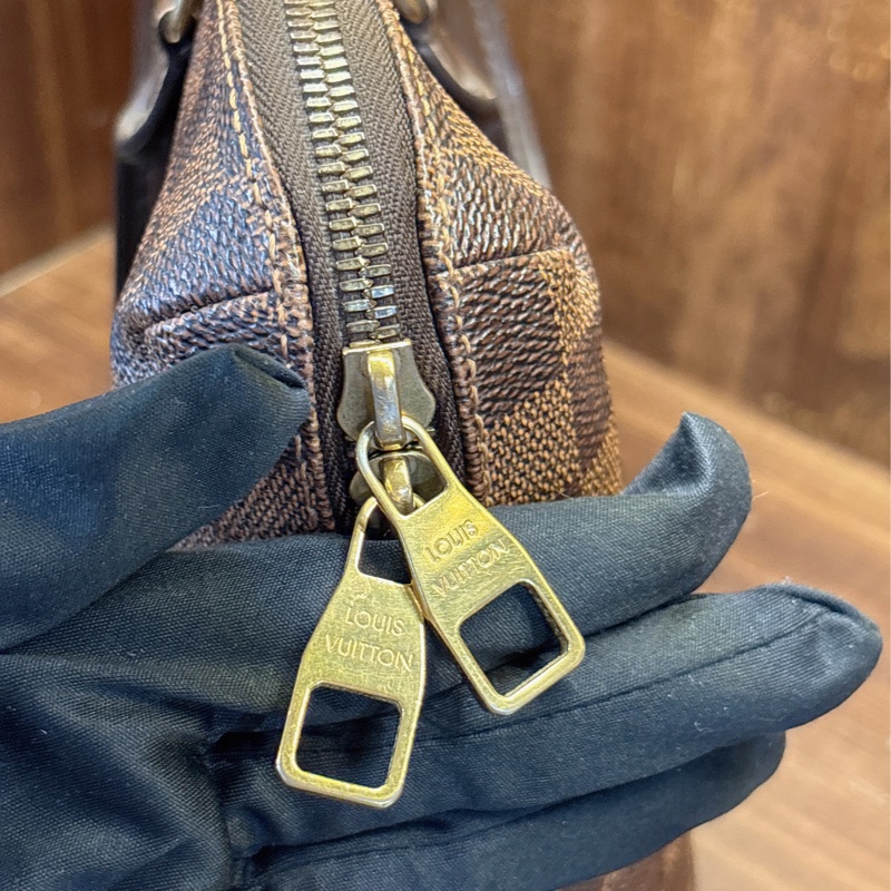 Louis Vuitton Damier Ebene Speedy Bandouliere 25 手袋-5