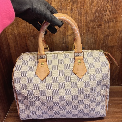 Louis Vuitton Speedy Damier Azur 手提包