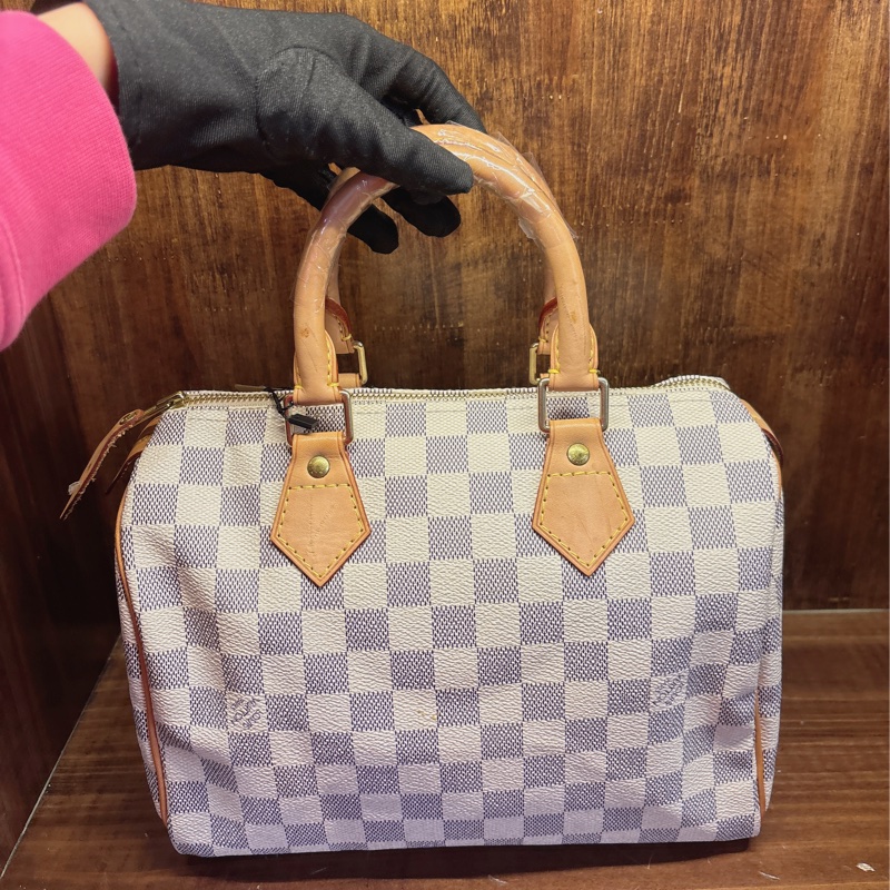 Louis Vuitton Speedy Damier Azur 手提包-1
