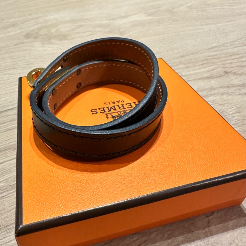 🖤法式帥氣性格又優雅的愛馬仕手環🖤HermèsKelly Double Tour 手環。-2