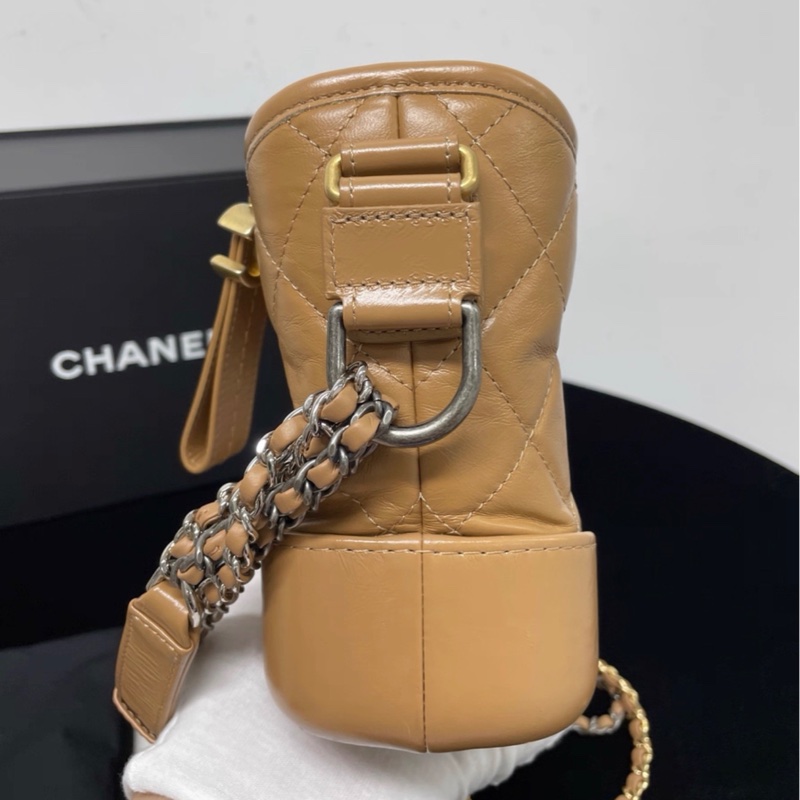 【95%新 ✨ 全網最低價】chanel 流浪包 小號 灰色 啡色 28開-3