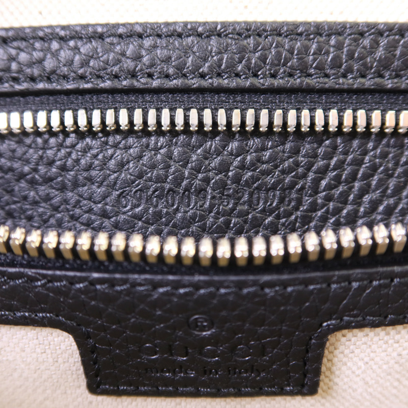 GUCCI 牛皮皮革Jumbo GG銀扣肩背袋-6