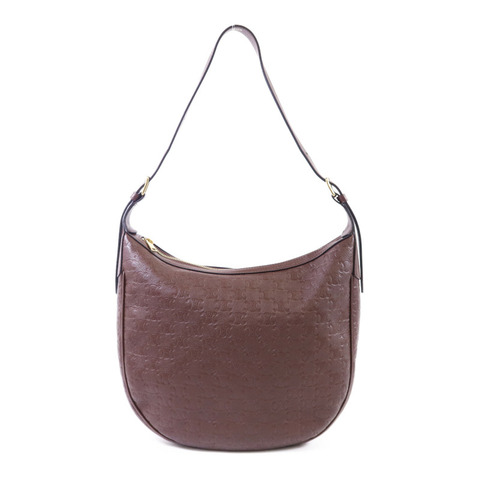 CELINE 牛皮皮革Heloise Bag金扣肩背袋