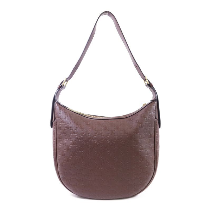 CELINE 牛皮皮革Heloise Bag金扣肩背袋-1