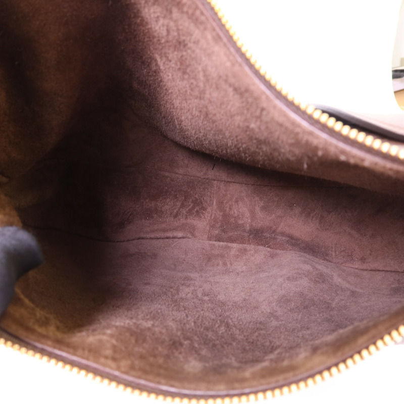 CELINE 牛皮皮革Heloise Bag金扣肩背袋-4