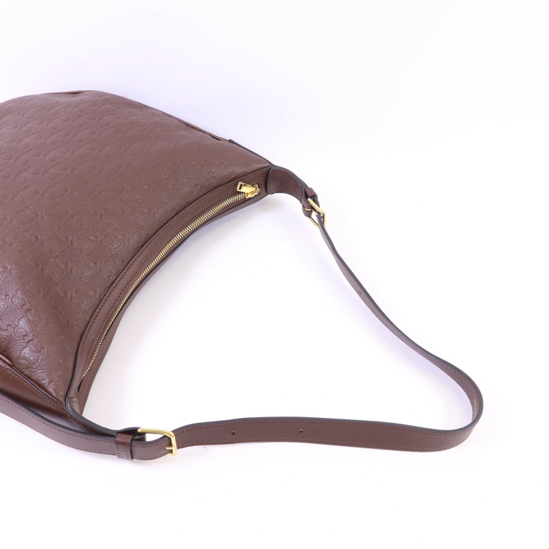 CELINE 牛皮皮革Heloise Bag金扣肩背袋-8