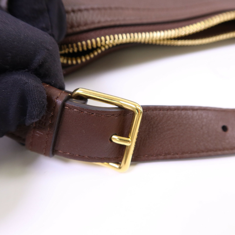 CELINE 牛皮皮革Heloise Bag金扣肩背袋-11