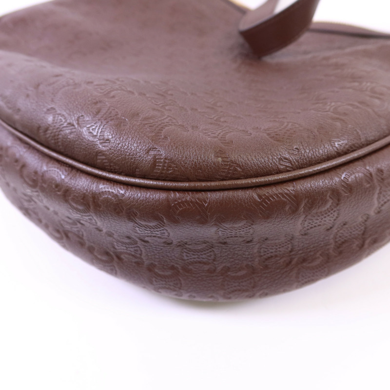 CELINE 牛皮皮革Heloise Bag金扣肩背袋-12