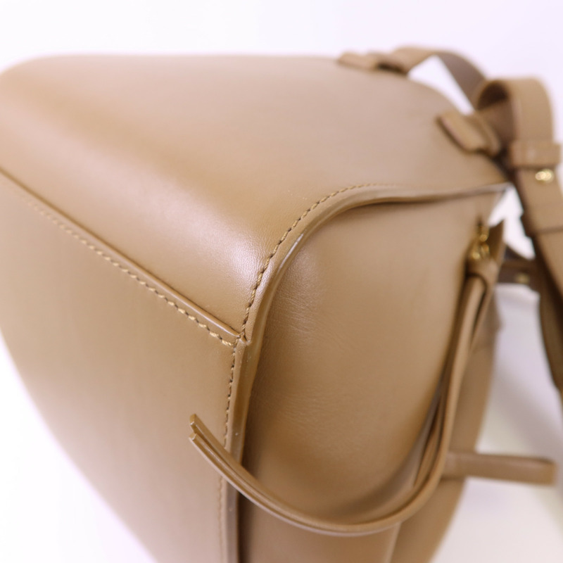 LOEWE 牛皮皮革Hammock Small金扣手挽肩背兩用袋-11