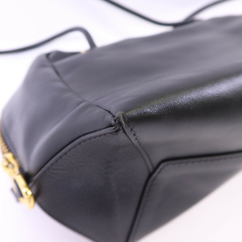 MOSCHINO 皮革Shoulder Bag金扣肩背袋-14