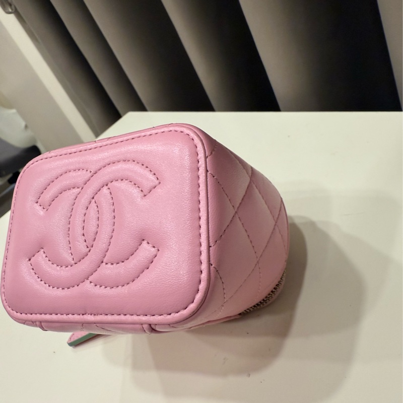 (大全配美包)Chanel香奈兒 提把小化妝盒-4