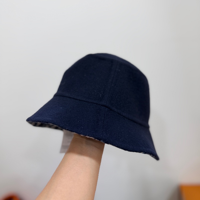 DIOR 迪奧 Teddy-D 雙面窄檐 羊毛 漁夫帽 休閒帽 雙面帽 遮陽帽 帽子-6