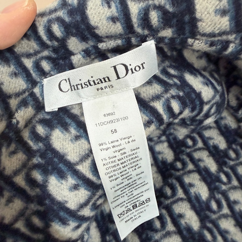 DIOR 迪奧 Teddy-D 雙面窄檐 羊毛 漁夫帽 休閒帽 雙面帽 遮陽帽 帽子-12