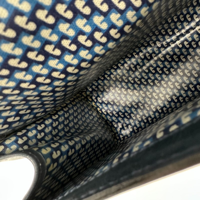 Gucci海軍藍配紅色手拿包 附贈內裡包和鏈條可斜背 已驗證真品-5