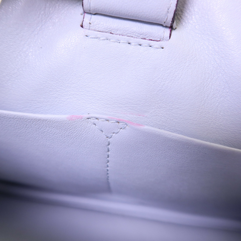 Dior 牛皮皮革Diorissimo銀扣手挽肩背兩用袋-20